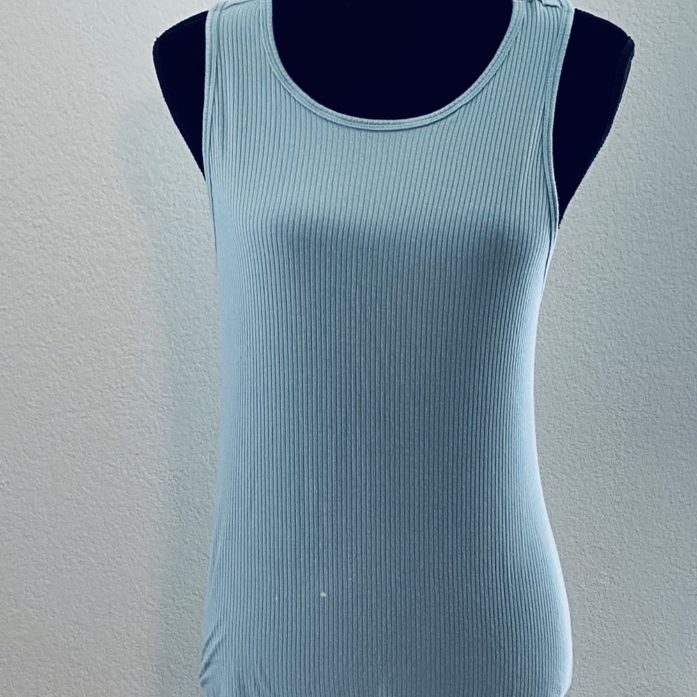 SOLD 5/$25! Soft Blue American Eagle Twist Back Tank